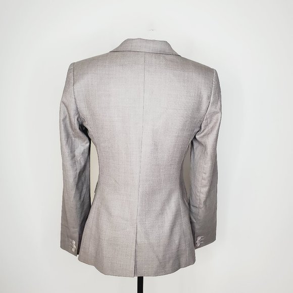 Women's Gray Blazer - Picture 5 of 9